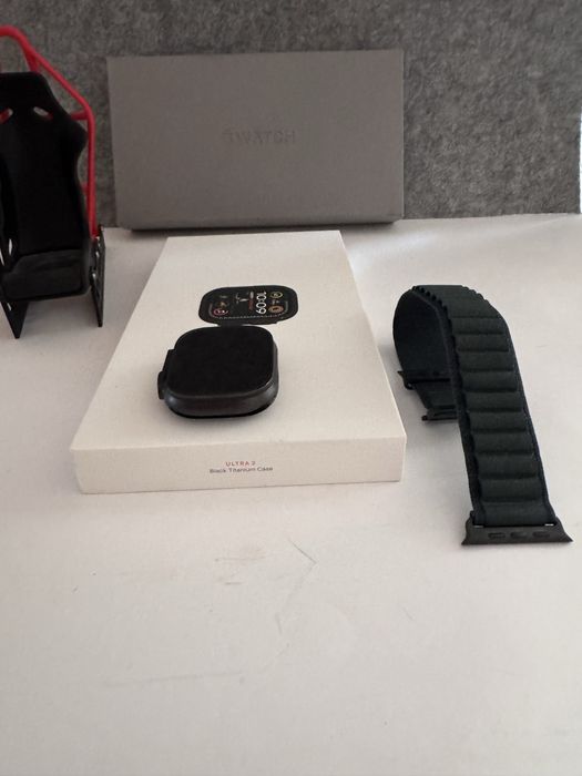 Troco/Vendo Apple Watch Ultra 2 49MM Black titanium dark green