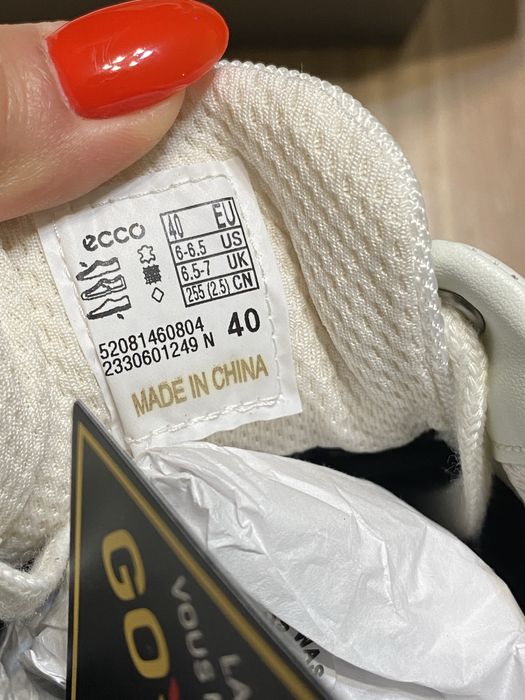 44р. Кросівки кеди Ecco Street 720 Gore-Tex оригінал
