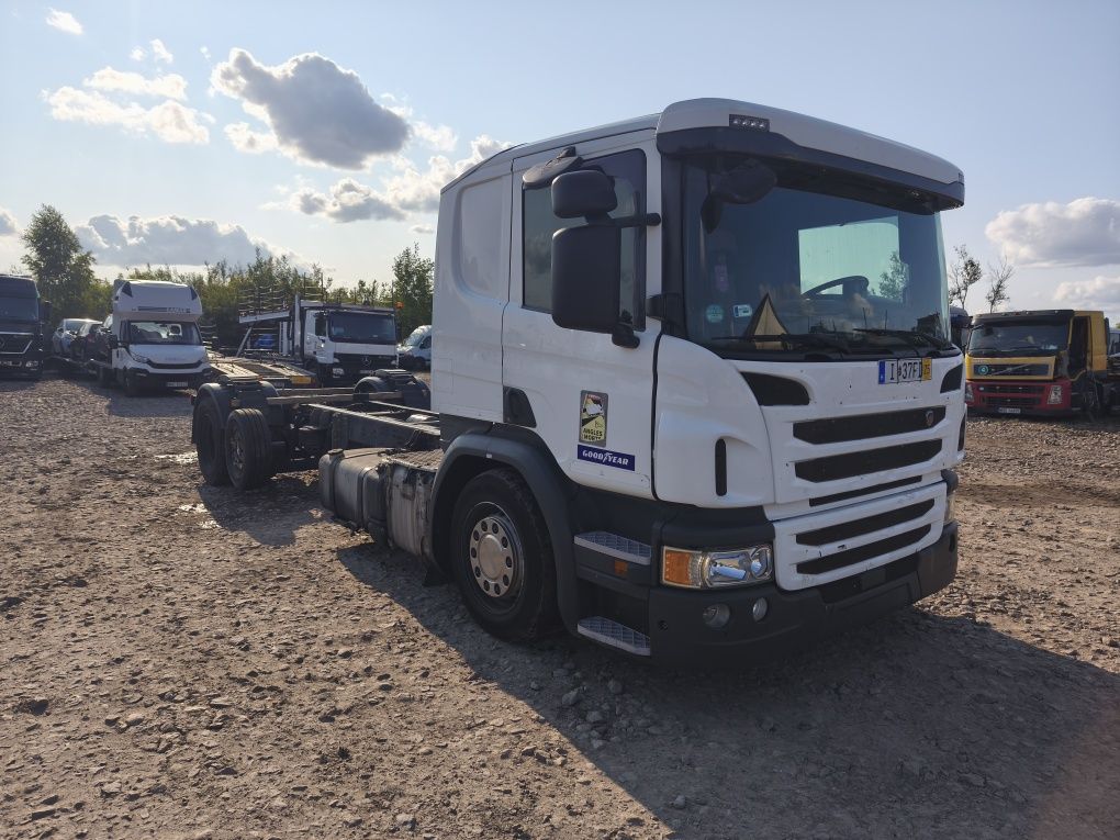 Scania p410 autotransporter, podwozie