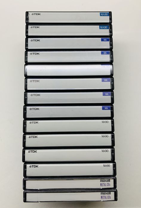 Аудіокасети TDK MA-EX, MA, Maxell Metal-CD‘S