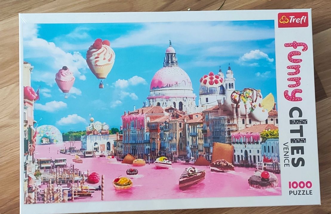 Puzzle 1000 Trefl funny cities