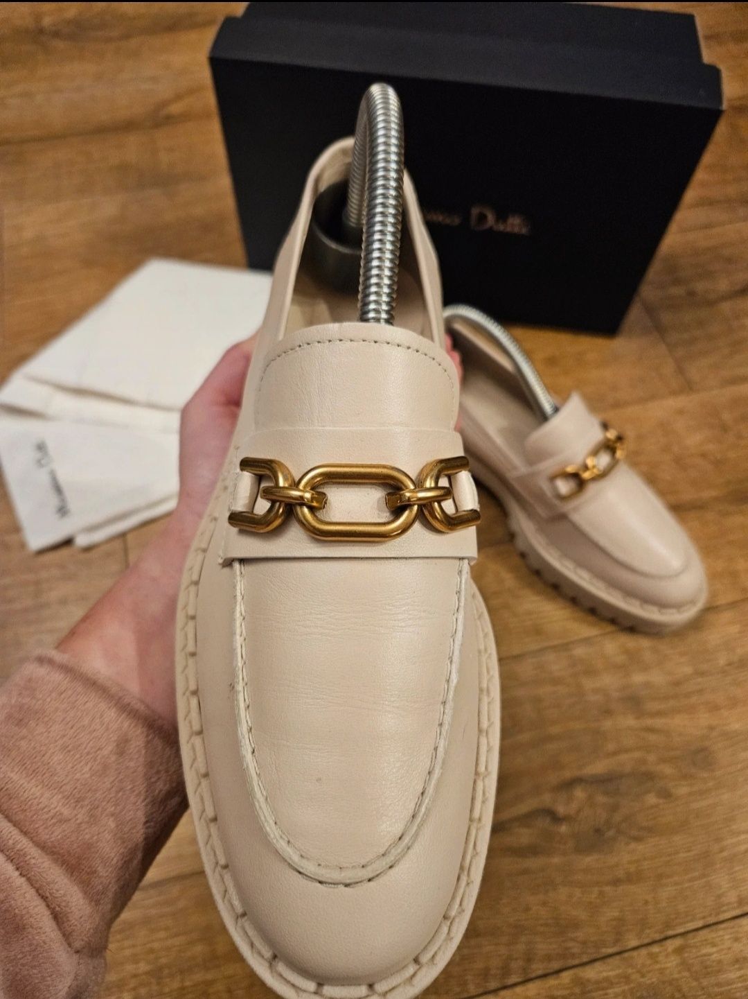 Mokasyny loaftersy Massimo Dutti r. 36