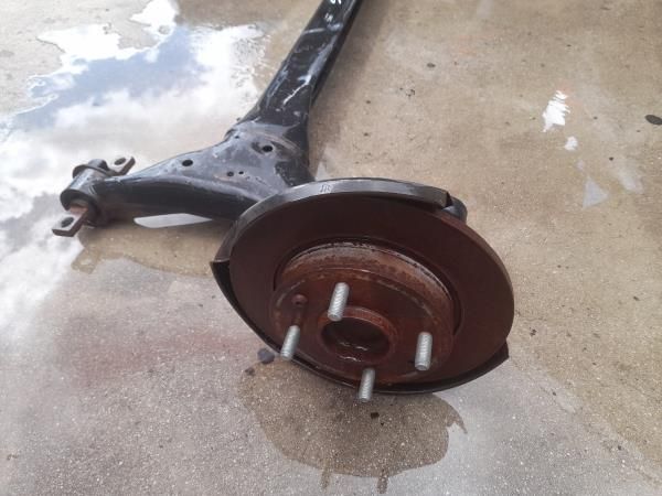 Eixo traseiro discos SMART ForFour (454)