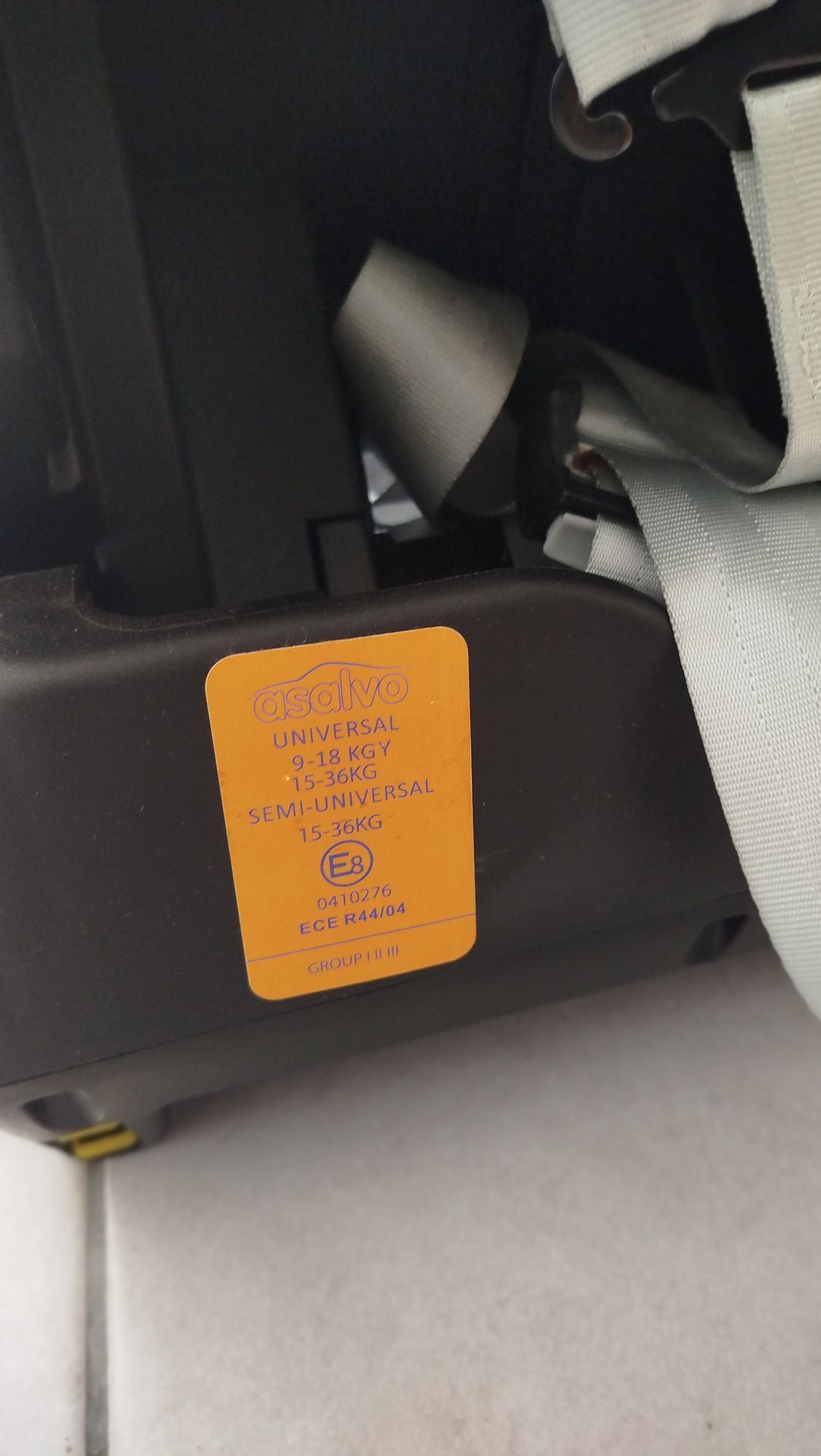 Cadeira Auto Bebé/Criança Isofix