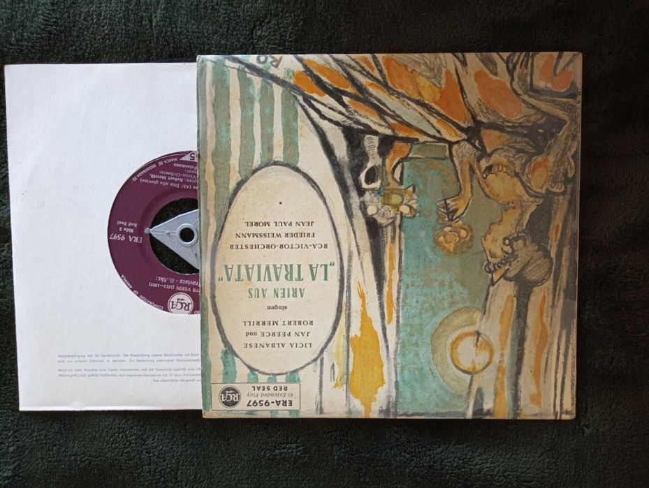 vinil Giuseppe Verdi - La Traviata - RCA Victor  - 1951- muito raro