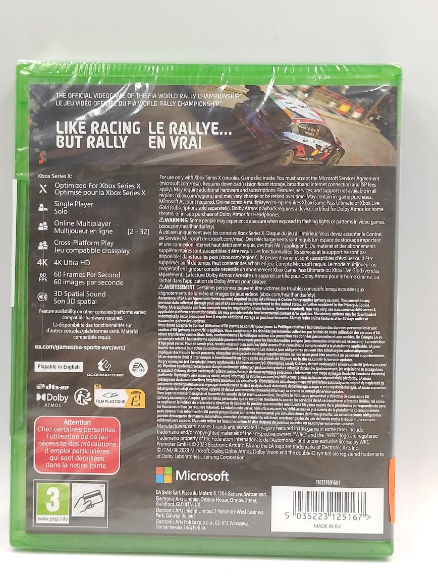 Na Lewara Gra Xbox Series X WRC