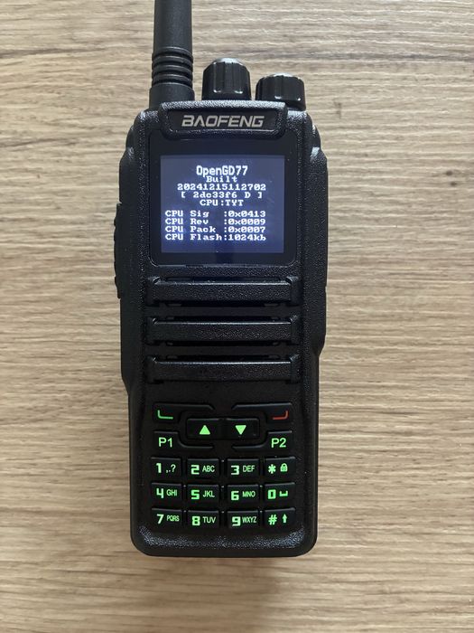 Krotkofalówka Baofeng DM-1701 DM1701 PMR DMR OpenGD77 zestaw