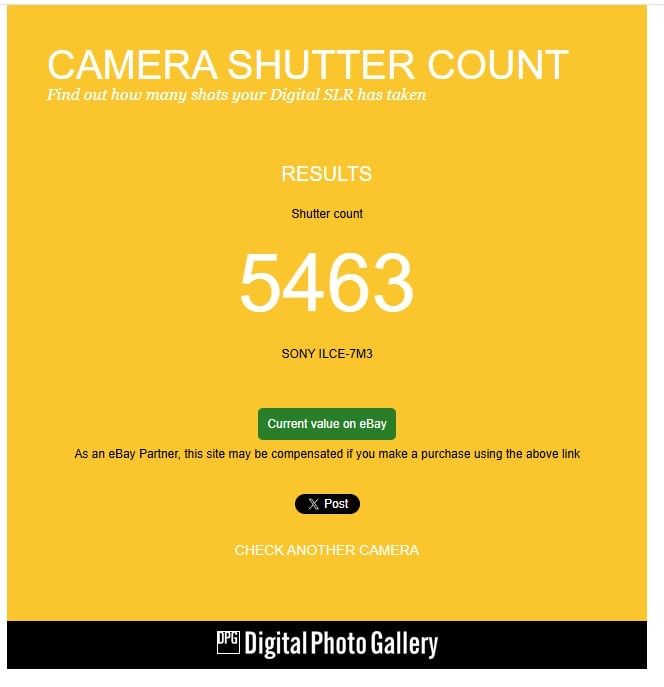 Sony a7 III body