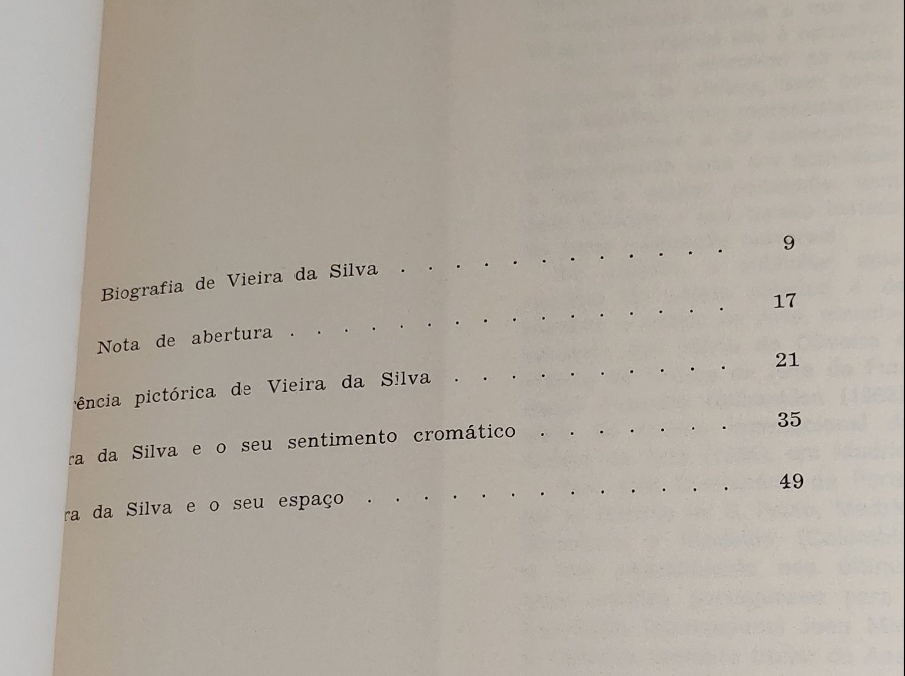 3 Ensaios, Vieira da Silva e a sua Pintura - Mário de Oliveira (1972)