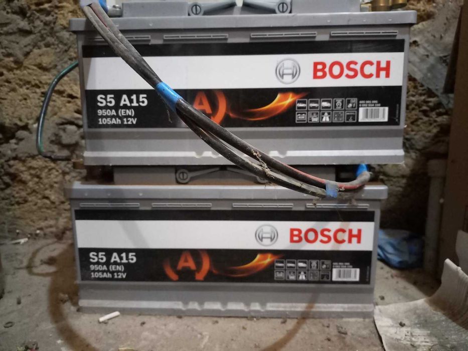 Акумуляторна гелева батарея BOSCH 105Ah 12V