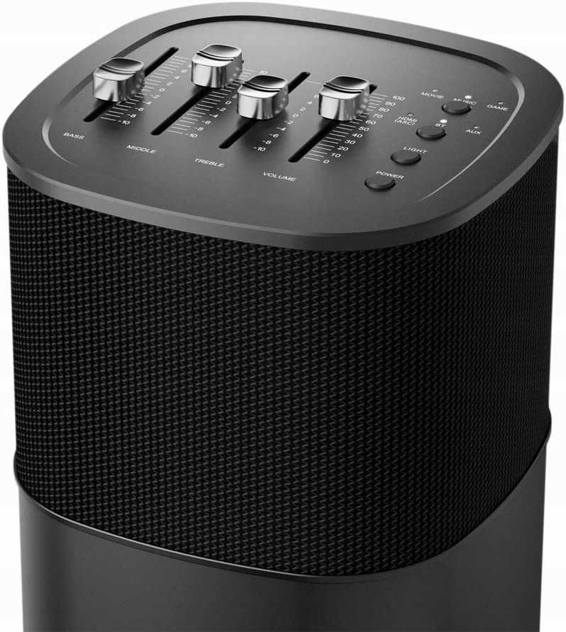 Abramtek E500 głośnik Bluetooth 200W, TWS, subwoofer, HDMI ARC, Hi-Fi