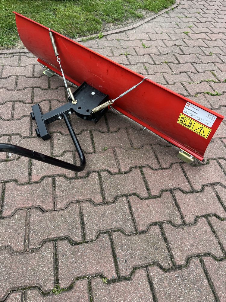 Spych pług 120 cm traktorek al-ko łańcuchy na koła
