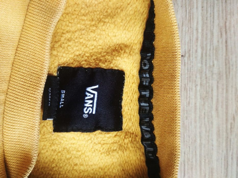 Vans Bluza dla chłopca żółta Small