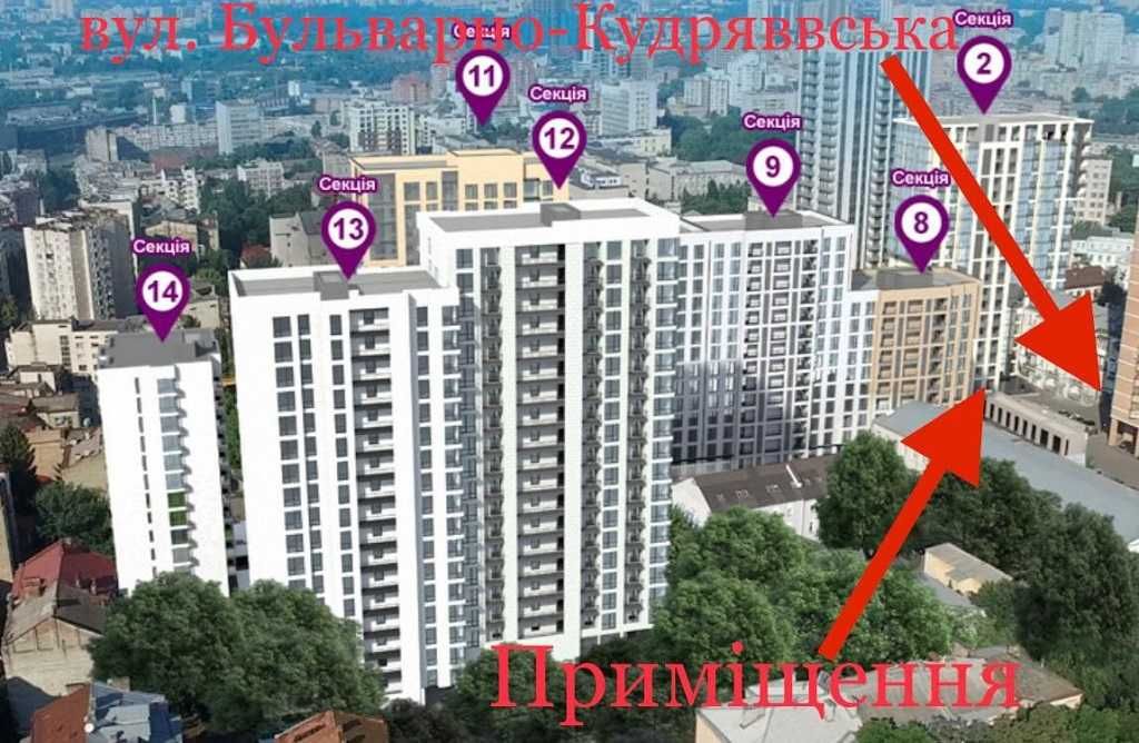 160м, Золоті Ворота, Львівська площа, на вході в ЖК Ярославів град