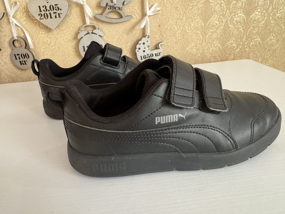 Продам кеди Puma на липучках (устілка -21,5 см).