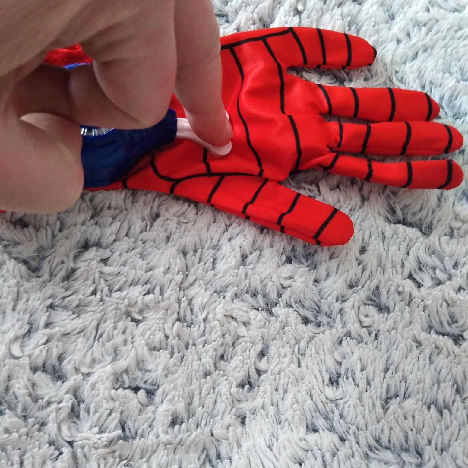 Spider-Man strój przebranie rękawica