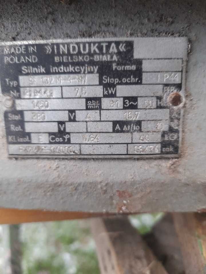 silnik elektryczny 7,5 kW Polski