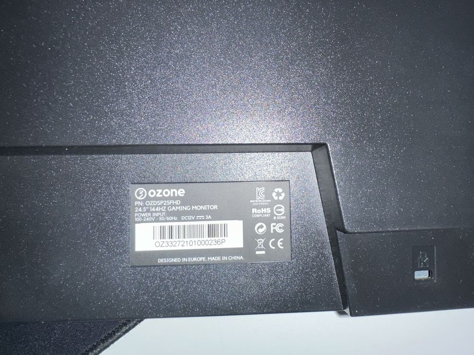 Monitor OZONE 25” 16:9 144Hz FreeSync/ G-Sync Compatible