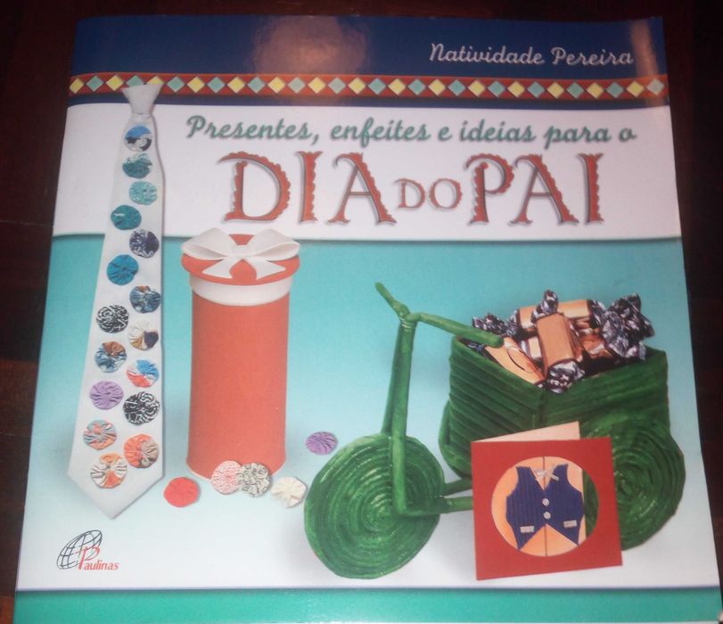 Livro "Presentes, enfeites e ideias para o Dia do Pai"