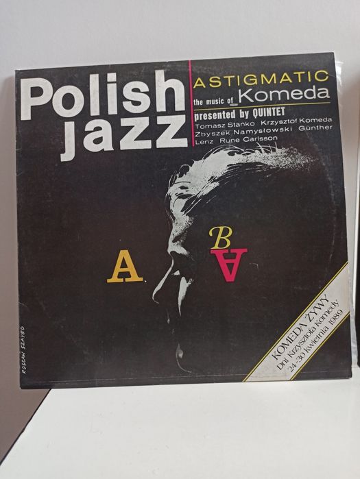Płyta winylowa Polish Jazz Astigmatic the Music of Komeda Quintet 1989