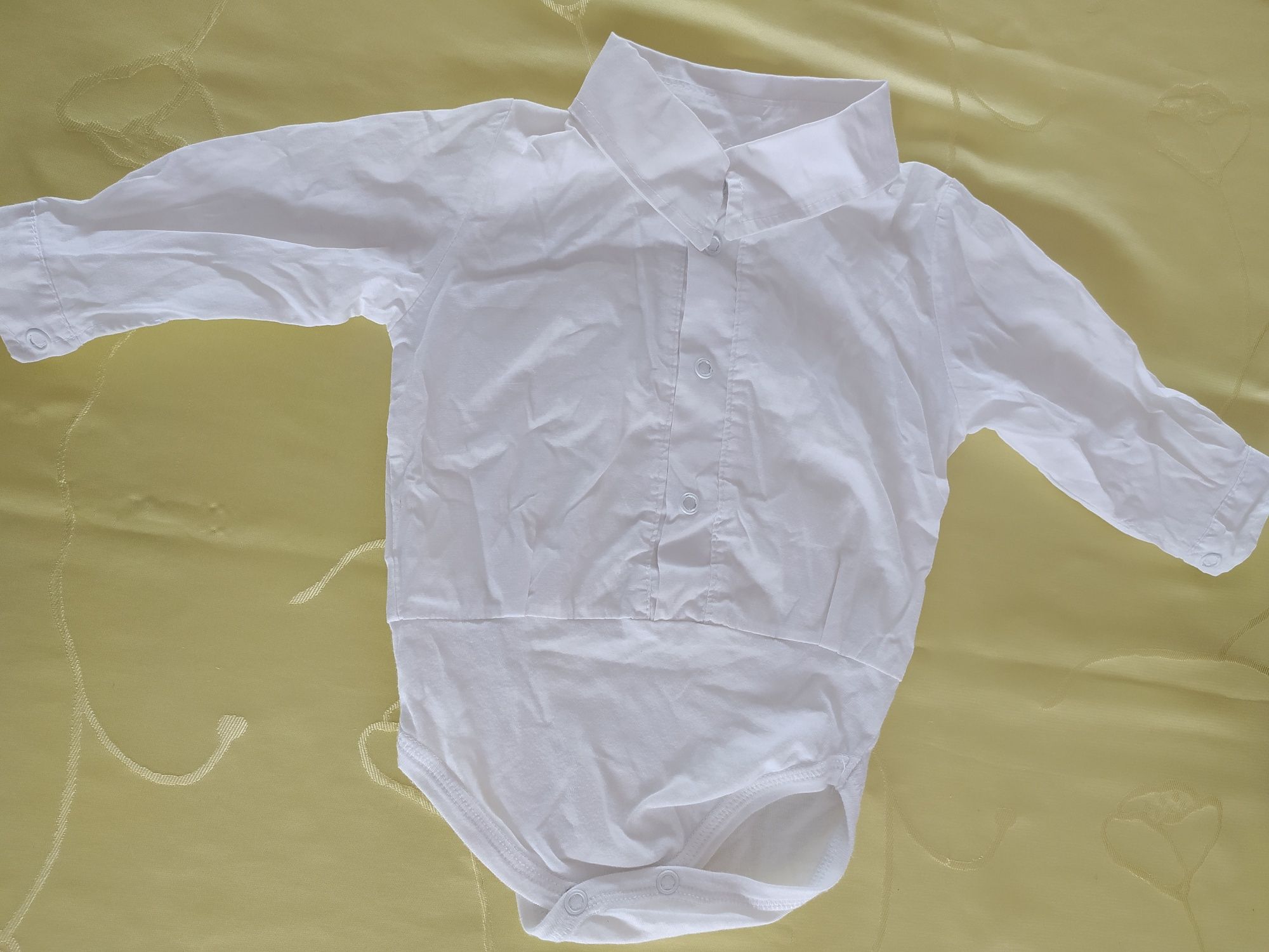 Garnitur koszula koszulobody spodnie 74 chłopięce