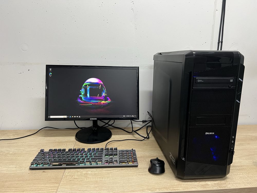 Бюджетний ігровий компьютер gtx 1050ti amd athlon