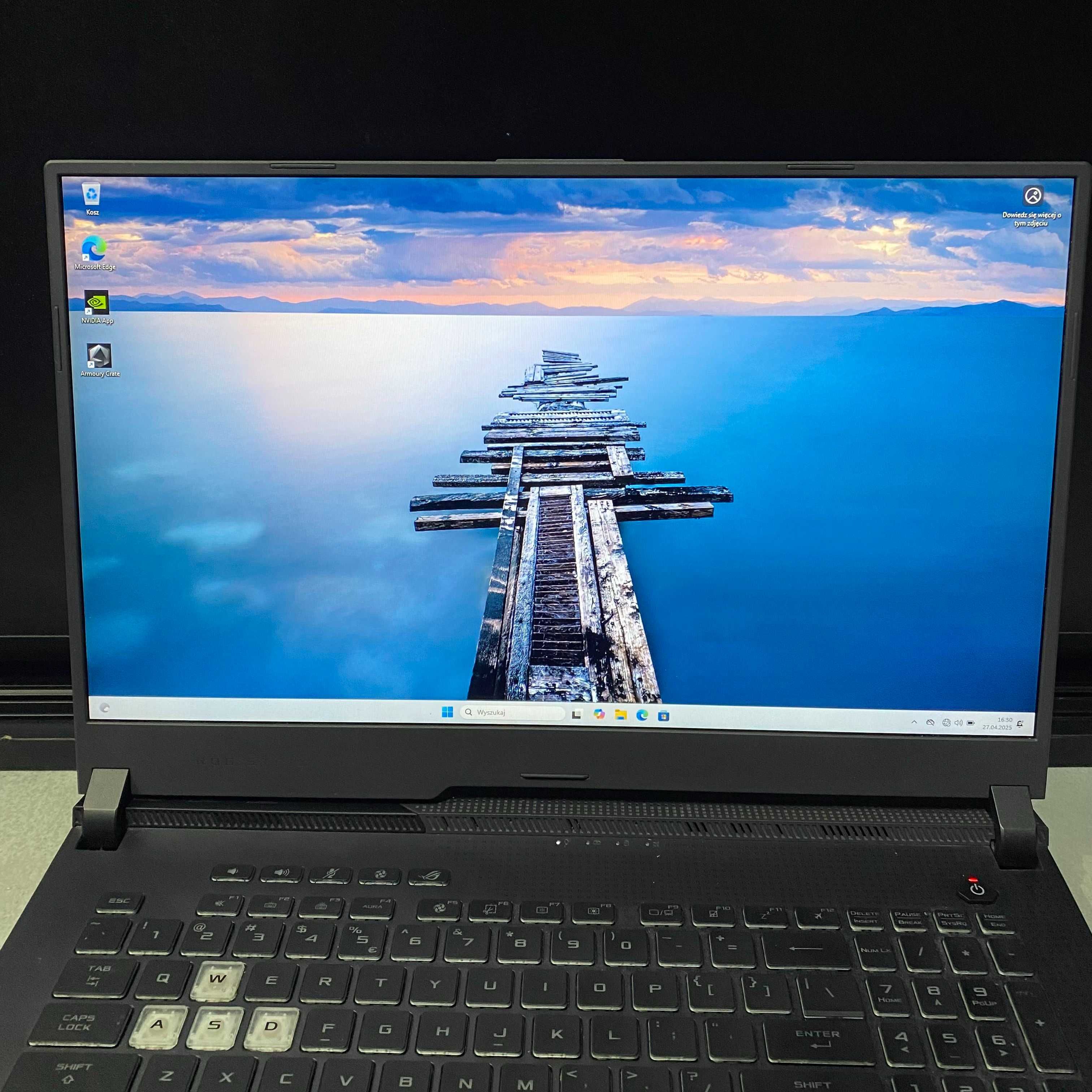 Laptop ASUS ROG STRIX 17'' G713 /RTX 3060/AMD RYZEN 7 4800H/ 32 GB/1TB