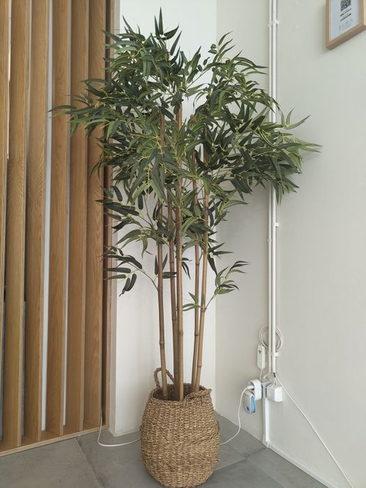 Planta artificial bambú