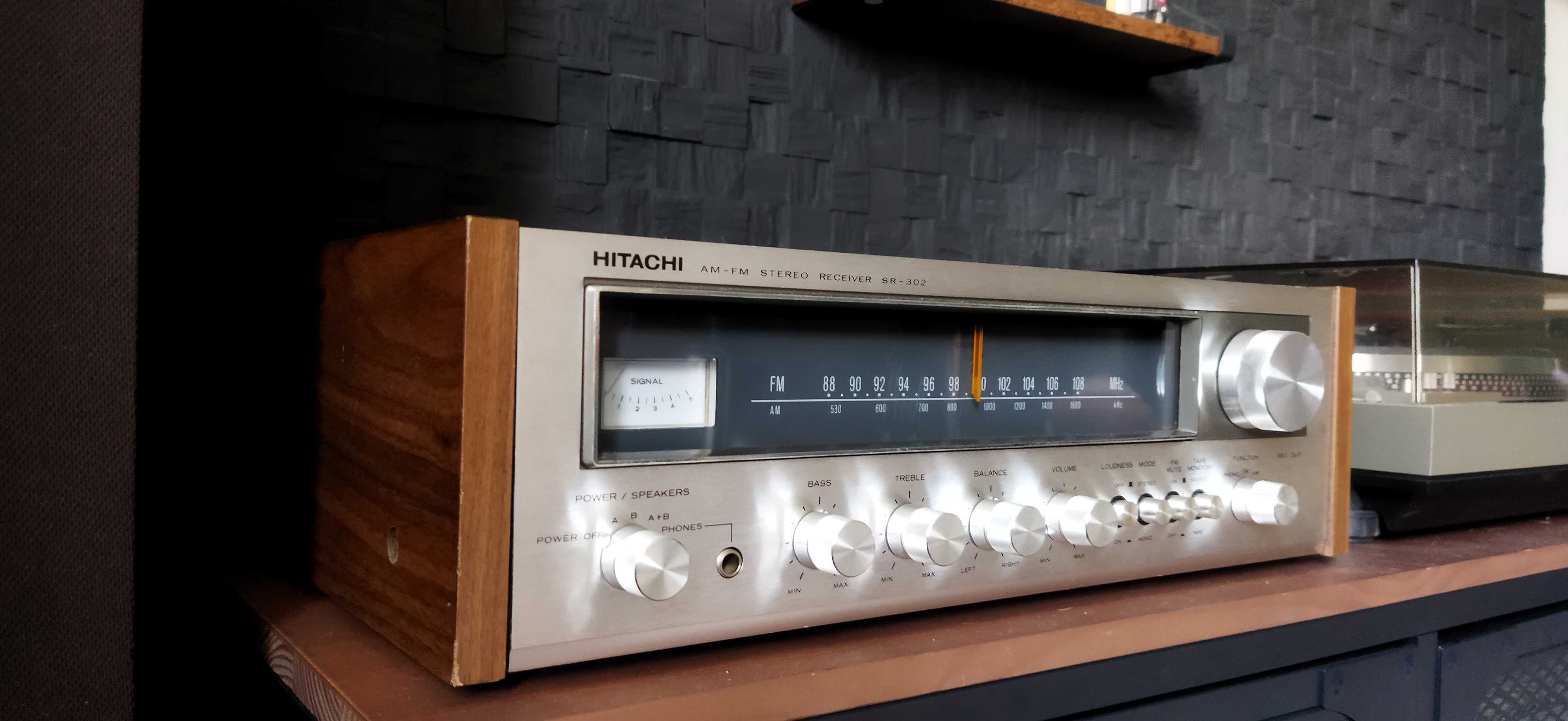 Amplituner Hitachi SR-302 vintage