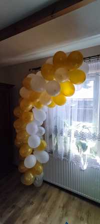 Balony kurtyna pierwsza komunia, urodziny impreza