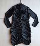 Wysokogatunkowa sukienka drapowana New Collection cyrkonie premium bli