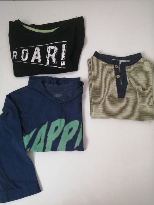 Camisola manga cumprida menino 98 cm