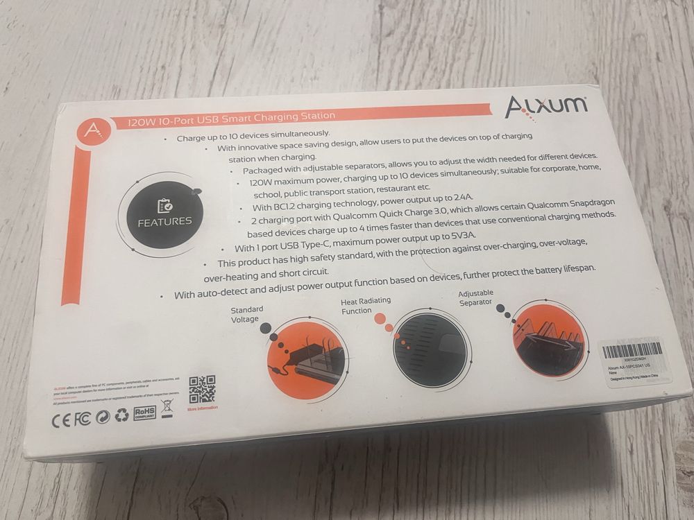 Alxum USB Charging Station