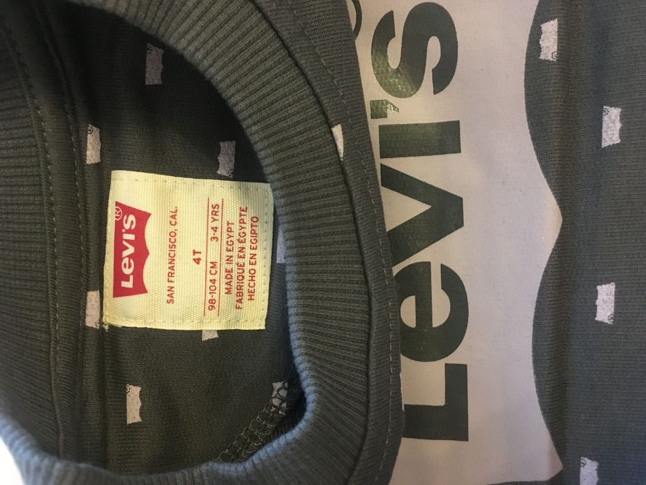 Levi’s Kids свитер, оригинал, новый, 4 года