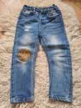 Wyjątkowe Zara Baby Boy Smiley Happy Collection 98 przetarcia jeansy d