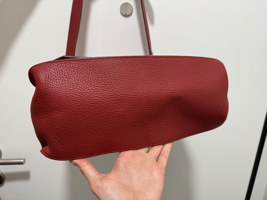 Hermes Jypsiere червона велика сумка