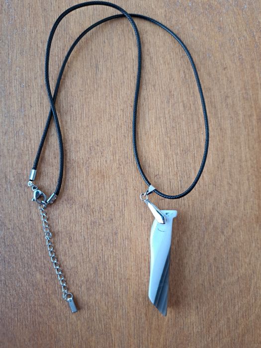 Naszyjnik z krzemieniem pasiastym