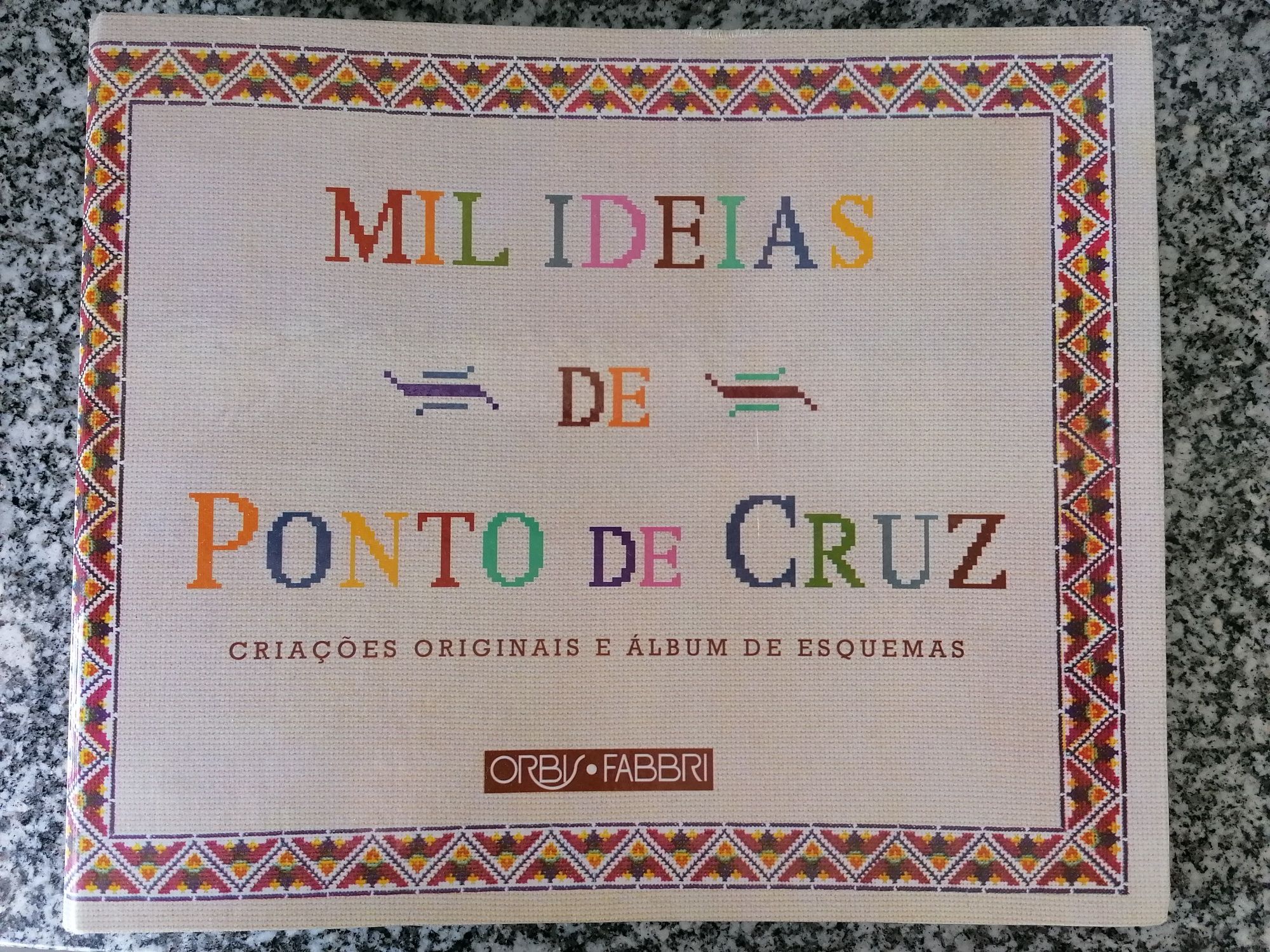 Livros de ideias para ponto cruz