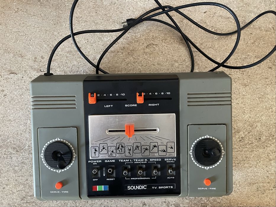 Soundic TV Sports SD-04 consola vintage retro
