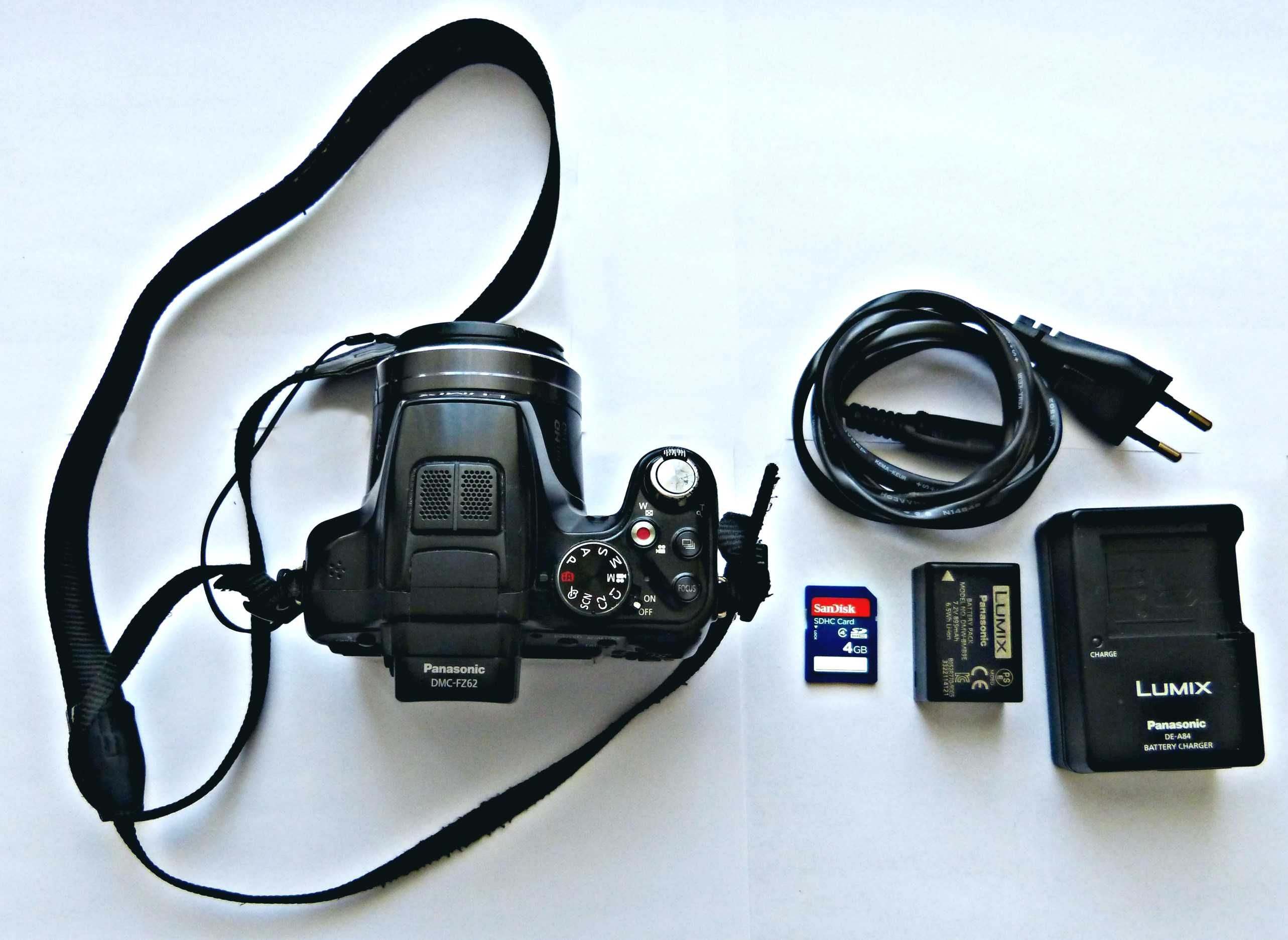 Aparat fotograficzny PANASONIC LUMIX FZ62