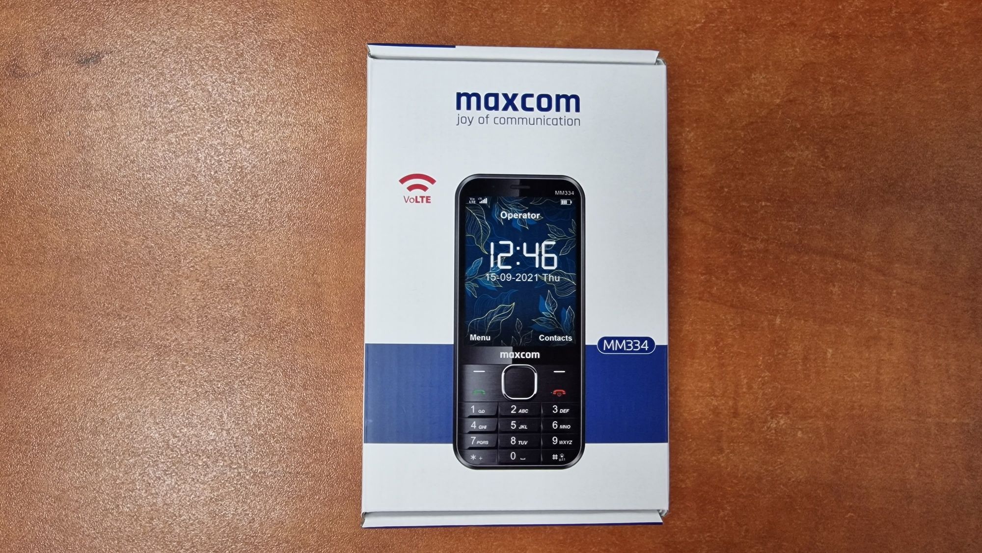 NOWY Maxcom Comfort MM334 czarny, gwarancja