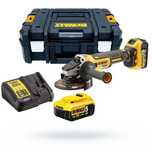 DeWalt szlifierka aku. bezszczotkowa 1000W DCG405P2 2x5Ah walizka