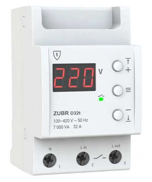 Реле напруги ZUBR D32t