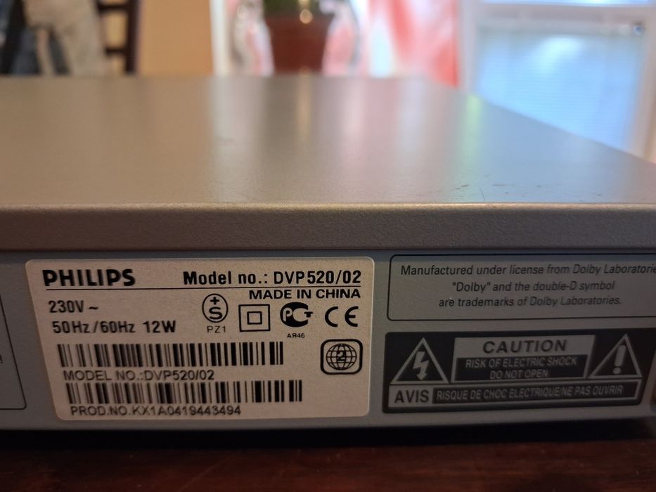 DVD Philips  DVP620/02