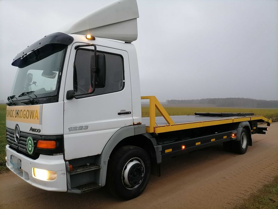 Mercedes Atego 1223 Autolaweta Laweta Pomoc Drogowa Mega Doinwestowany
