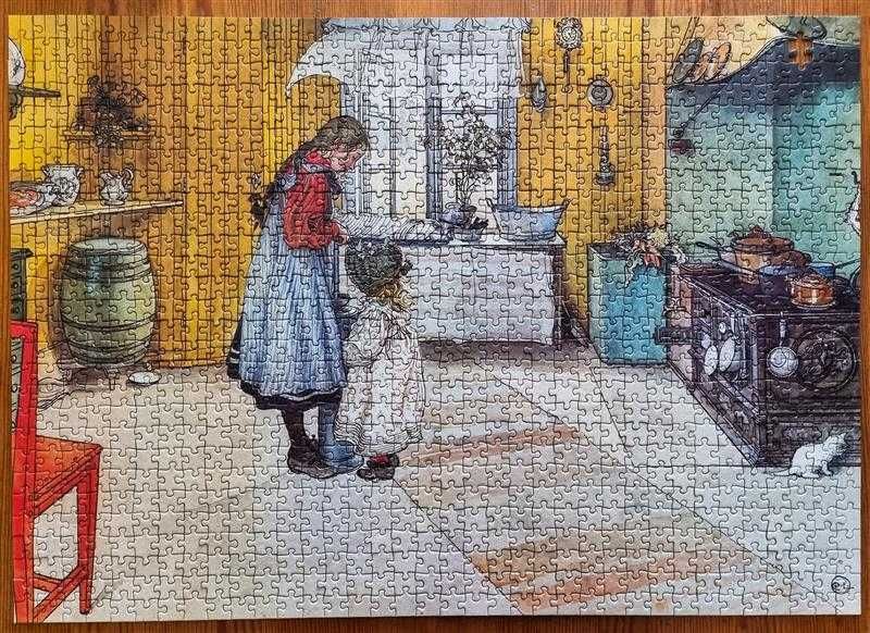 Puzzle Ravensburger 1000 Carl Larsson Kuchnia