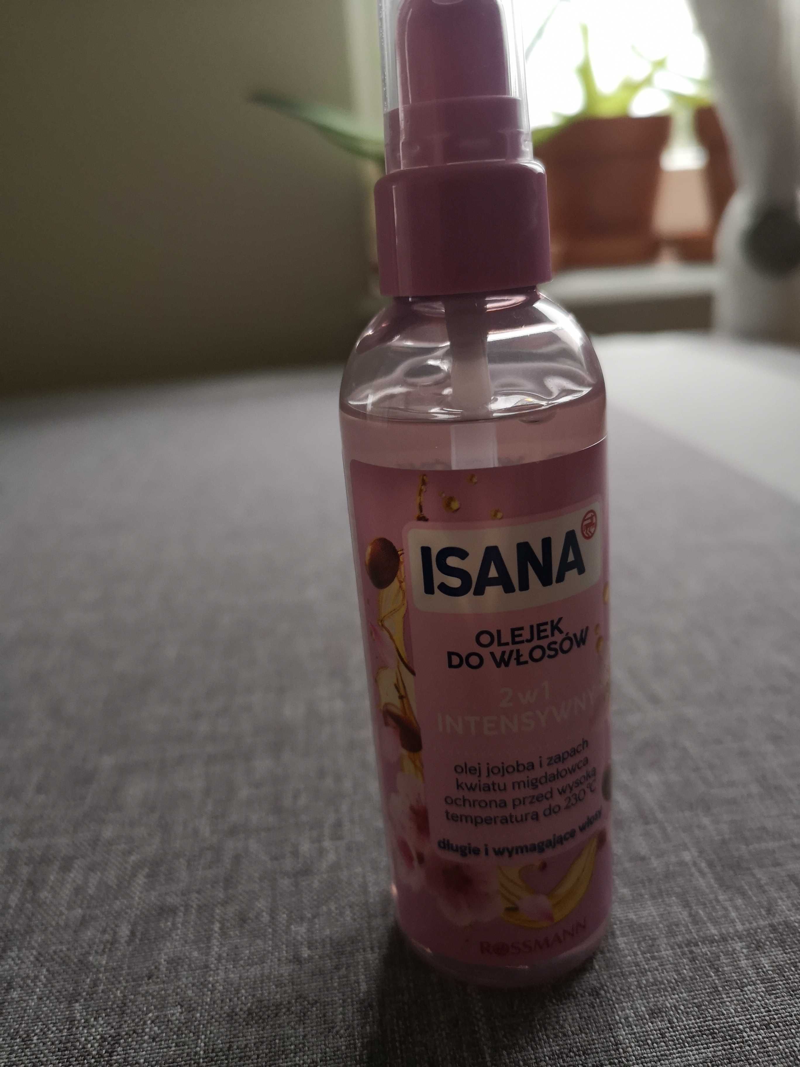 Olejek do włosów 2w1 Isana