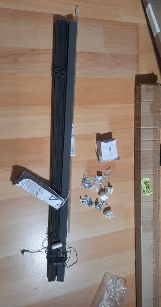Żaluzja aluminiowa ciemnoszara