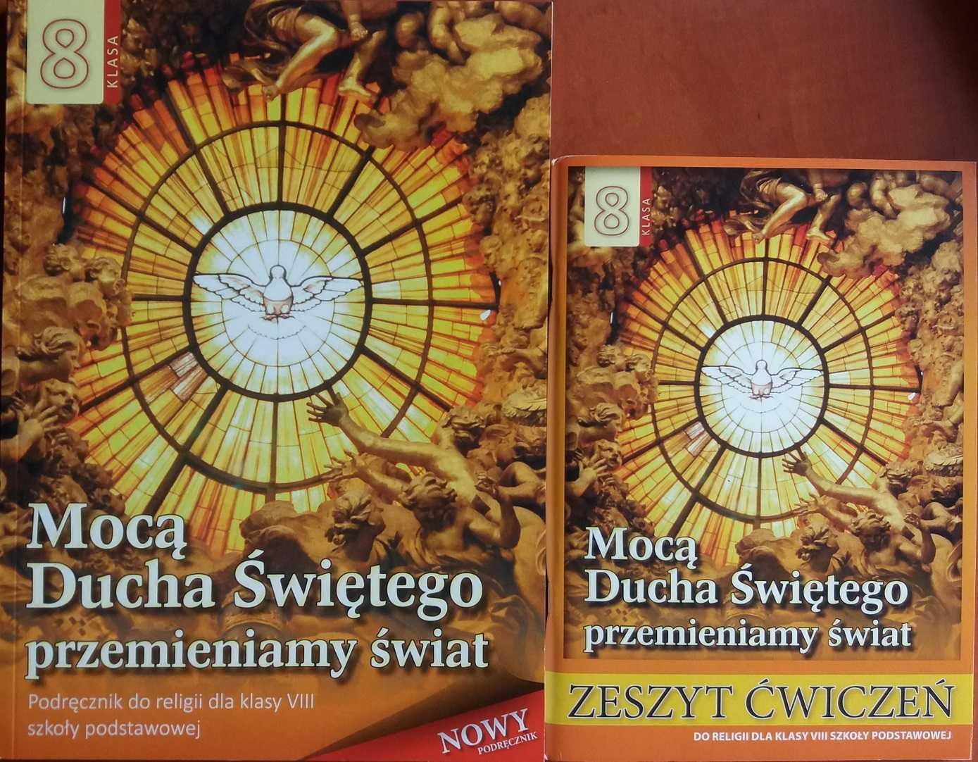 Religia 8 SP podr.+ Zeszyt ćwicz. Mocą Ducha Świętego.. WDS