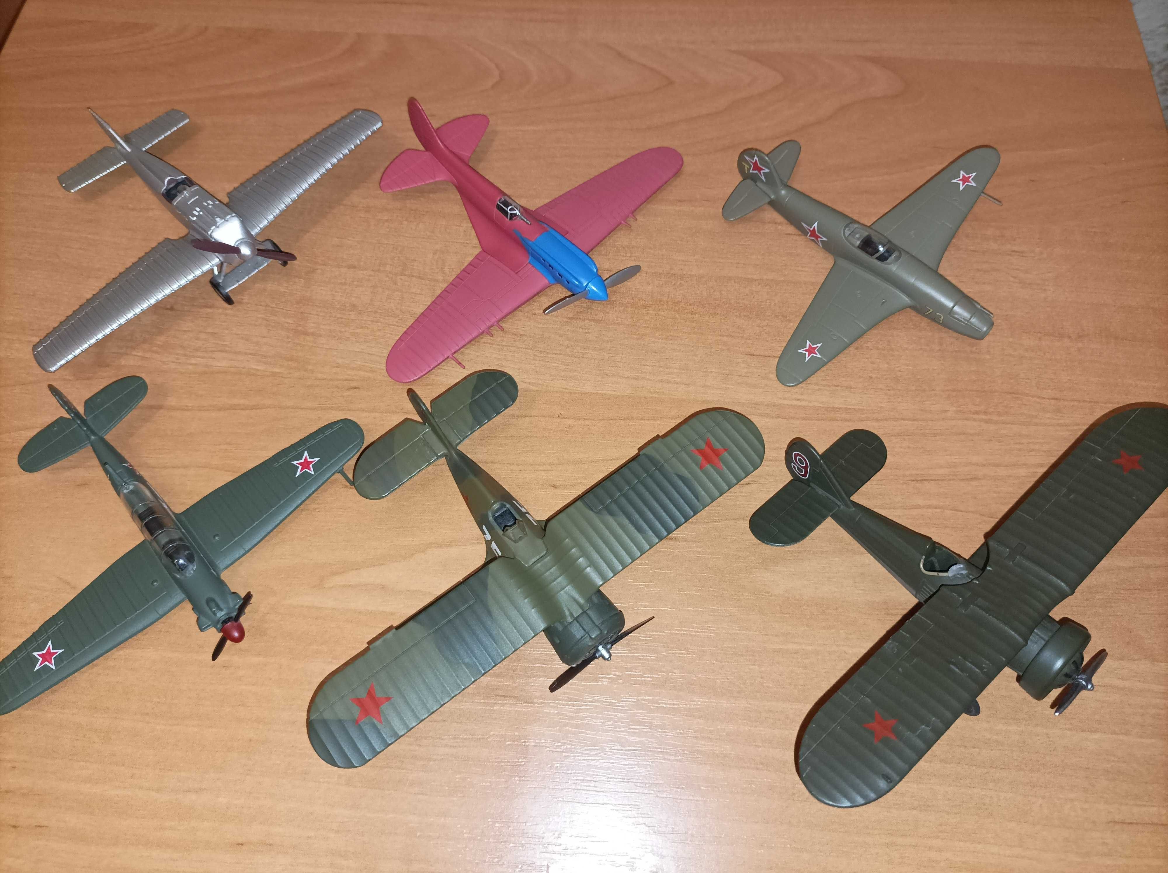 модели самолетов Deagostini - журнальные модели Деагостини
